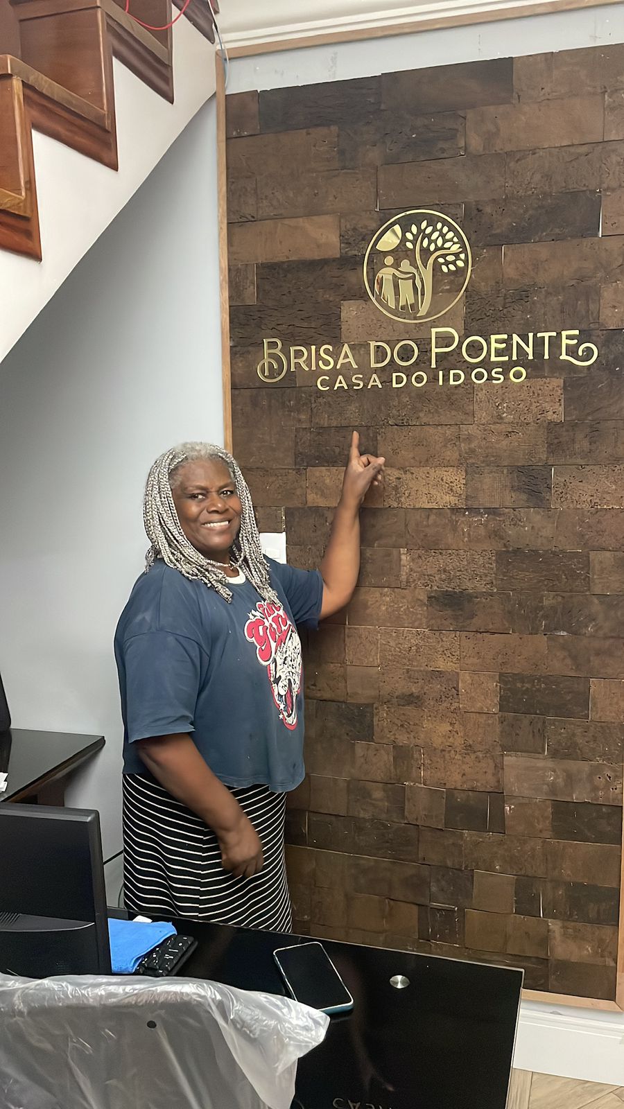 Profissional da equipe