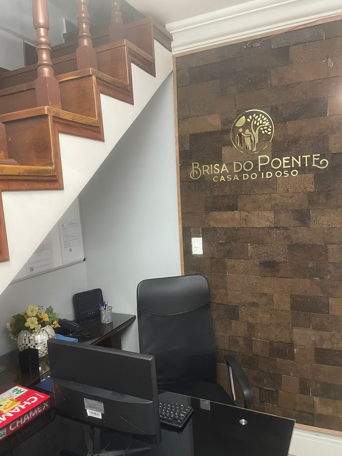 Espaço de recepção e atendimento